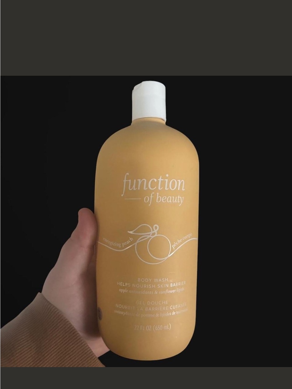 Function of Beauty Peach Body Wash